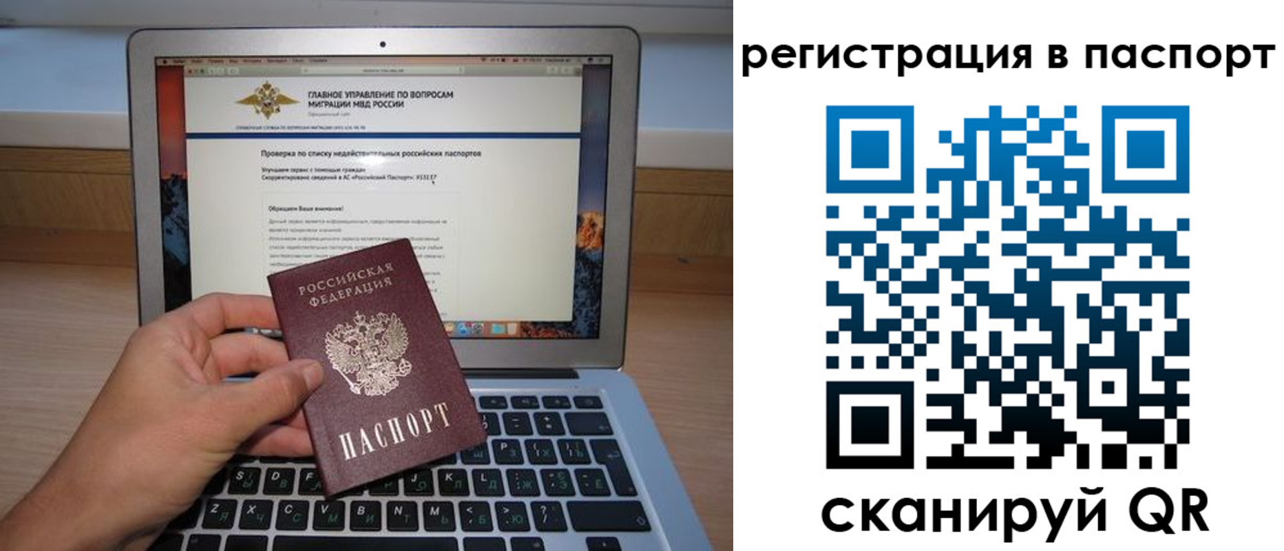прописка паспорт в Каменке